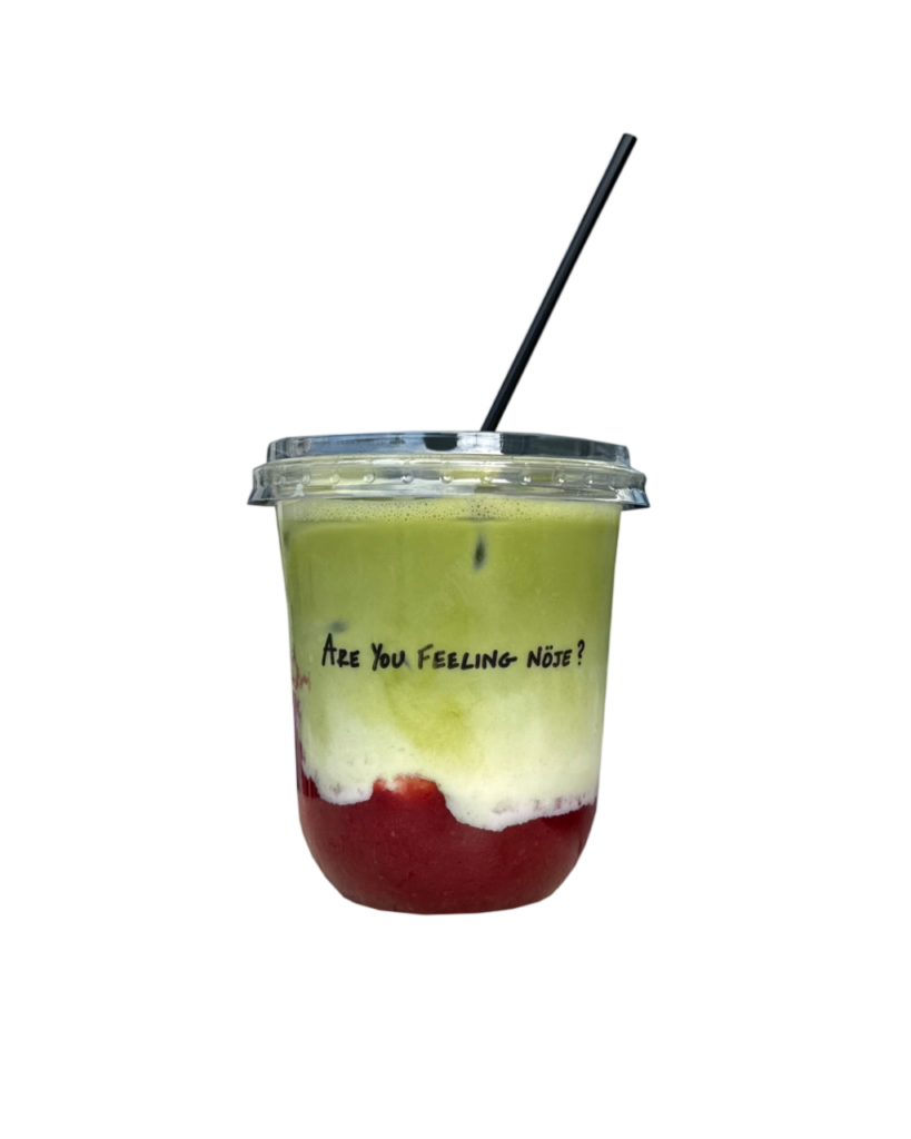 Iced Strawberr Matcha