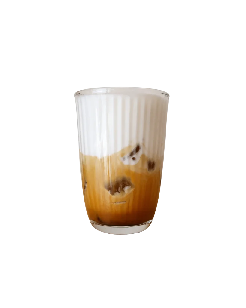 Ice latte noje tirana menu